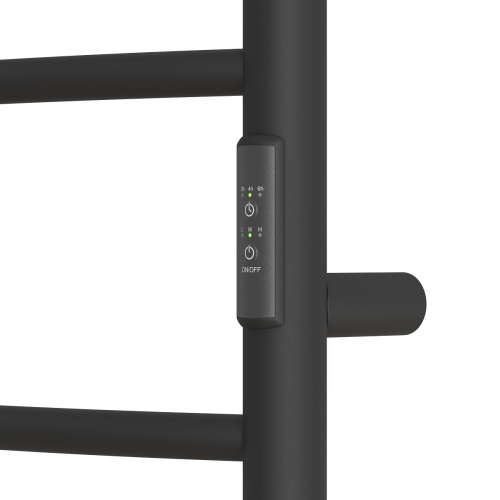 Полотенцесушитель Point Аврора PN10858B 53х80 электрический черный - фото 4