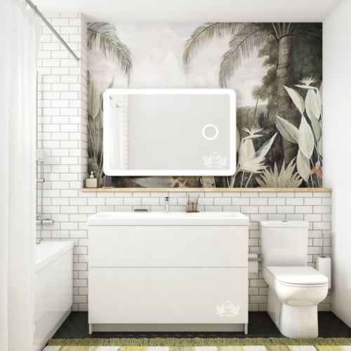 Зеркало в ванную Art&Max LATINA AM-Lat-1200-800-DS-F-X3 120х80 - фото 2