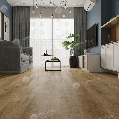 Ламинат Alpine Floor Aqua Life LF103-13 Дуб Бирмингем толщина 0.8 см 33 класс 1285х192 - фото 2