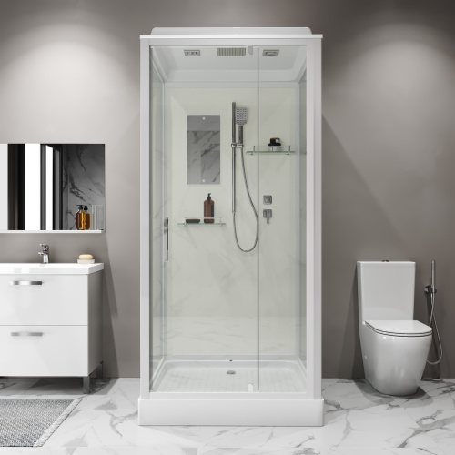 Душевая кабина Niagara Standart ST100/15Q 100х100 квадратная с крышей ориентация универсальная - фото 5