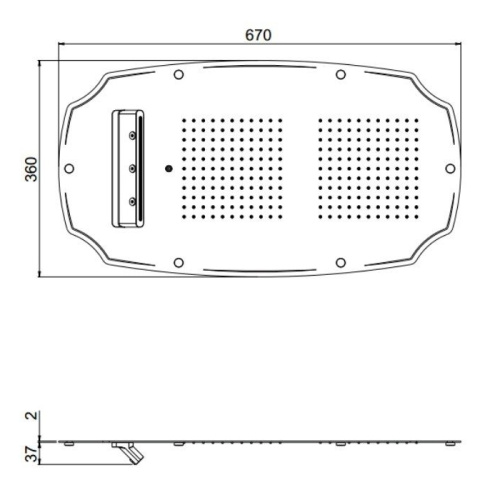 Верхний душ Carimali MyDream Colonial 23072XN-CRX хром - фото 2