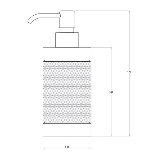 Дозатор Bertocci Officina 01 12775288600 - фото 2
