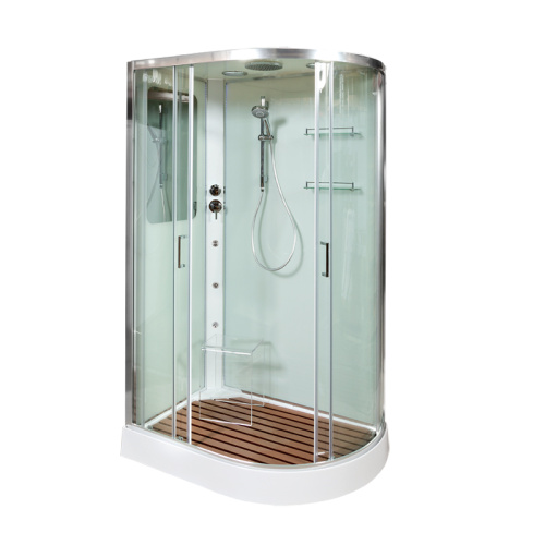 Душевая кабина AvaCan A102LGM 120х80 асимметричная с крышей ориентация левая - фото 3