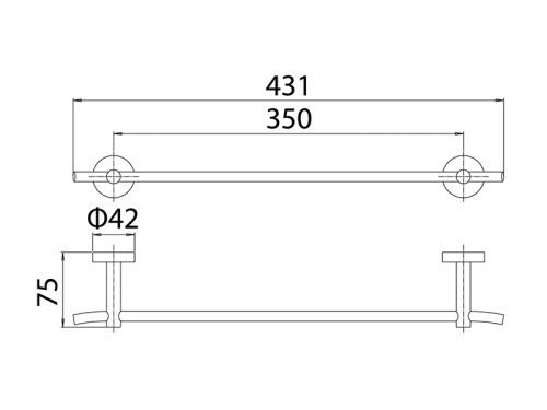Полотенцедержатель Mamoli Accessori bagno 6720001 - фото 2