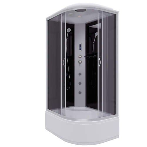 Душевая кабина Niagara Classic 25101434LF 120х80 асимметричная с крышей ориентация левая