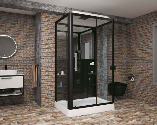 Душевая кабина Grossman GR227R 120х90 прямоугольная с крышей ориентация правая - фото 2