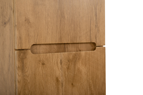 Шкаф-пенал BelBagno Etna ETNA-1500-2A-SC-RN-P-L 40х30х150 подвесной цвет коричневый - фото 5