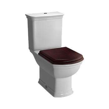 Унитаз напольный с бачком Vitra Serenada 9722B003-7204 белый с сиденьем душевой смыв