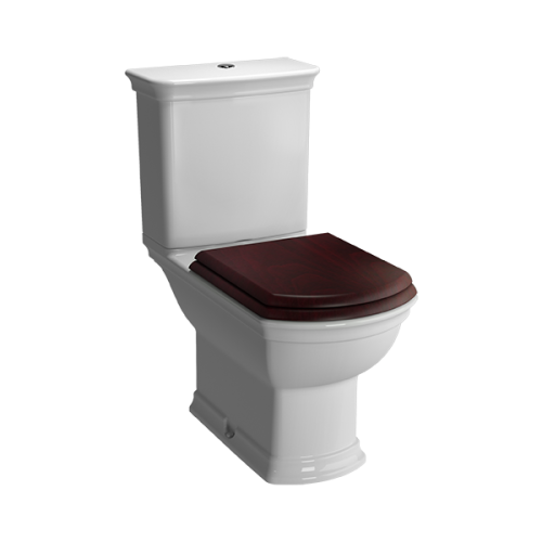 Унитаз напольный с бачком Vitra Serenada 9722B003-7204 белый с сиденьем душевой смыв