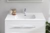 Раковина керамическая Aquanet Flat 00254366 120х50 полувстраиваемая цвет белый 1 отверстие под смеситель