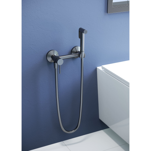 Гигиенический душ со смесителем RGW Shower Panels 581408215-11 серый - фото 2