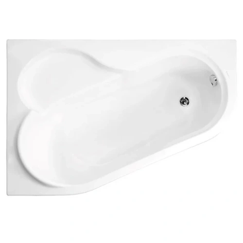 Ванна акриловая Vagnerplast Selena VPBA141SEL3PE-04 147х100 пристенная асимметричная без каркаса - фото 2