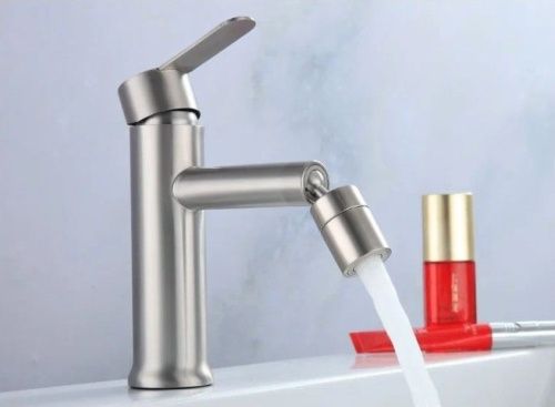 Смеситель Fashun A51305 на биде сатин - фото 4