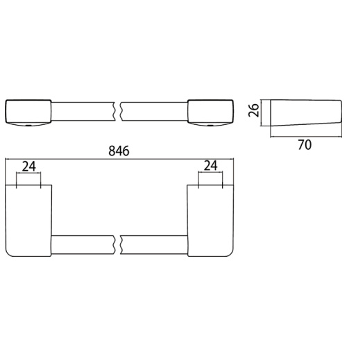 Полотенцедержатель Emco Trend 0260 001 80 - фото 2