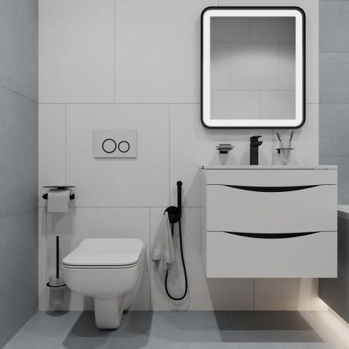 Клавиша смыва механическая IDDIS Unifix UNI03WBi77 цвет белый - фото 2