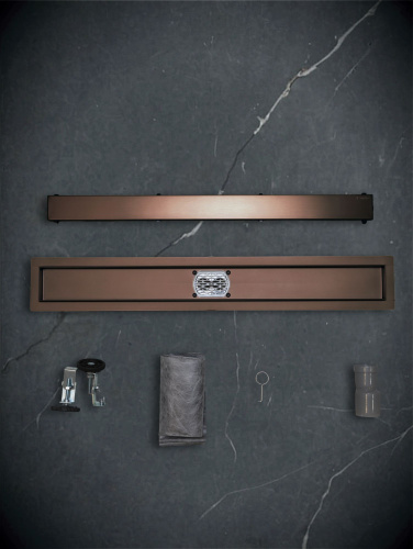 Душевой лоток AltroBagno Livello AltroBagnoLivello071240BC напольный - фото 4