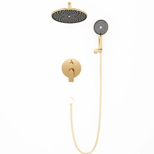 Душевая система Veconi TEORA TE-500-G-C4 встраиваемая в стену - фото 2