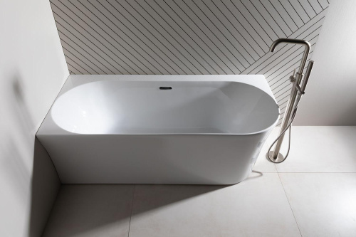 Ванна акриловая Allen Brau Priority 2.31004.20A 170х78 пристенная асимметричная - фото 2