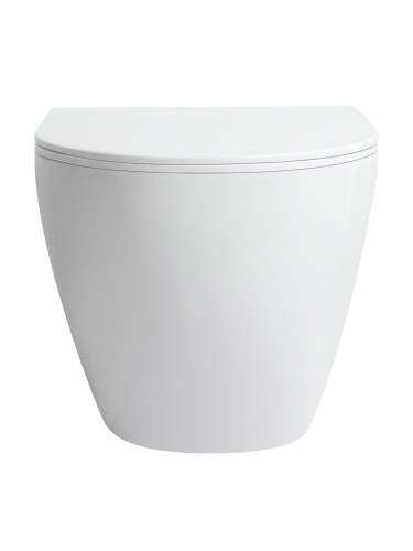 Унитаз подвесной Agger AT07150 белый с сиденьем микролифт смыв торнадо - фото 3