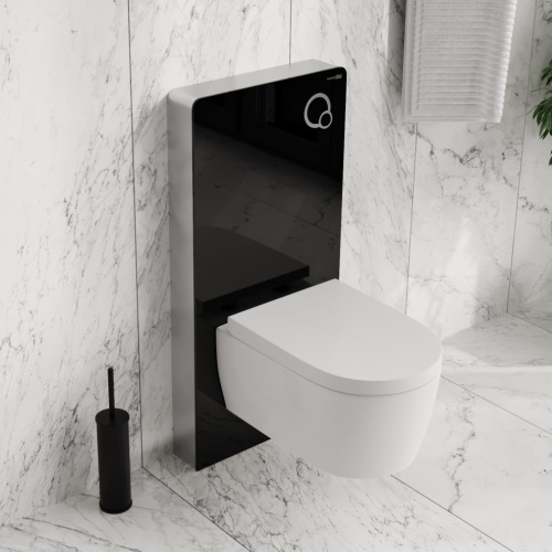 Пристенный модуль системы инсталляции для унитазов WasserKRAFT Naab 86 86TLT.040.PE.BL - фото 3