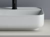 Раковина из сантехнического фарфора Ceramica Nova ELEMENT CN5015 50х40 накладная цвет белый 1 отверстие под смеситель