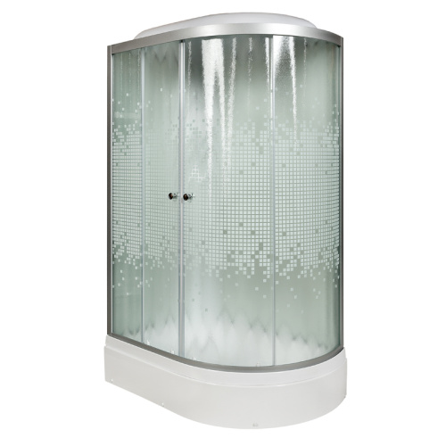 Душевая кабина AvaCan L720L 120х80 асимметричная с крышей ориентация левая - фото 2