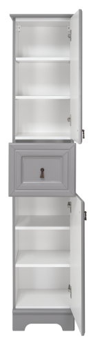 Шкаф-пенал Misty Лувр П-Лвр04035-1504П 38х31х179 напольный - фото 2