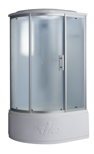 Душевая кабина Timo Standart T-6610SR 110х85 асимметричная с крышей ориентация правая - фото 5