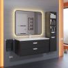 Зеркало с подсветкой и антизапотевателем Uperwood Modul 3049345674 60х80 подвесное