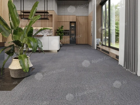 Ковровая плитка Alpine Floor Huron 402-3 Манитулин толщина 0.6 см 33 класс 500х500