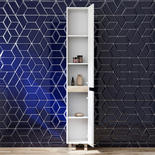 Шкаф-пенал Am.Pm X-Joy M85ACSR0306WG 30х32х190 напольный цвет белый - фото 3