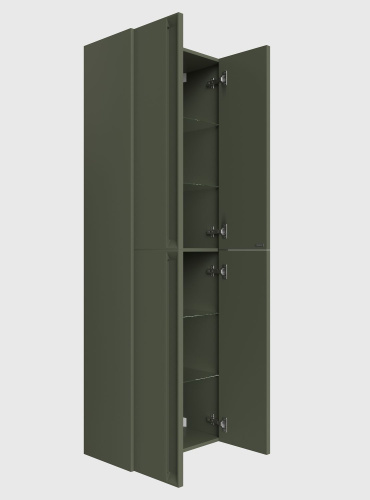 Шкаф-пенал Allen Brau Fantasy 2.0 1.11008.CGM 2.0 60х32х180 подвесной цвет зеленый/серый - фото 2