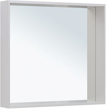 Зеркало в ванную Allen Brau Reality 1.32018.02 80х75 цвет серебро