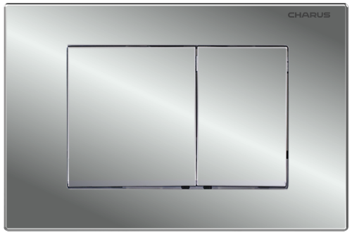Клавиша смыва механическая CHARUS Minimalista FP.310.21.01 цвет хром глянцевый