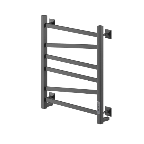 Полотенцесушитель Veconi Barro-C B6050B-C 50х60 электрический черный