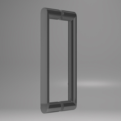 Душевая дверь Vincea Dice VDS-4D110CLGM 110х200 стекло прозрачное профиль вороненая сталь - фото 2