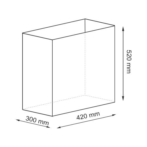 Корзина WasserKRAFT WB-330-L - фото 3
