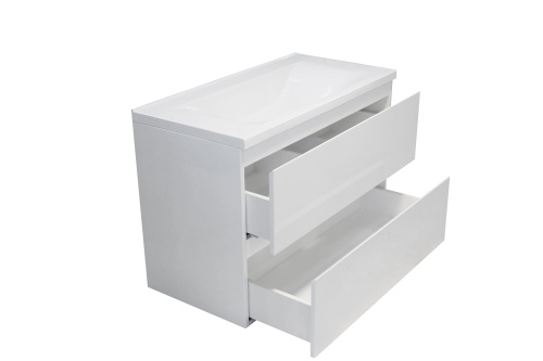 Тумба с раковиной Эстет Bali ФР-00002086 65х45х61 подвесная цвет белый - фото 2