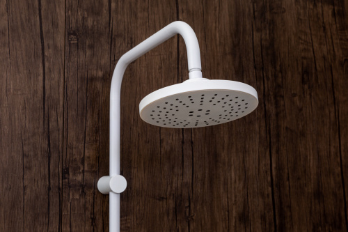 Душевая стойка Orange O-Shower OW02w настенная цвет белый - фото 5