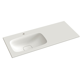 Раковина из литьевого мрамора Taliente ФР-00003411 90х45 накладная цвет белый