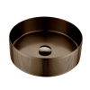 Раковина из нержавеющей стали AltroBagno Costoso AltroBagnoCostoso001008BrAn 40х40 накладная цвет бронза