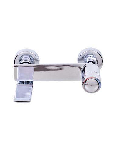 Душевая стойка Orange PUSH M01-912cr настенная цвет хром - фото 4