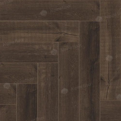SPC ламинат Alpine Floor Parquet Light ECO 13-22 MC Дуб Альферац толщина 0.4 см 43 класс 600х125 - фото 4