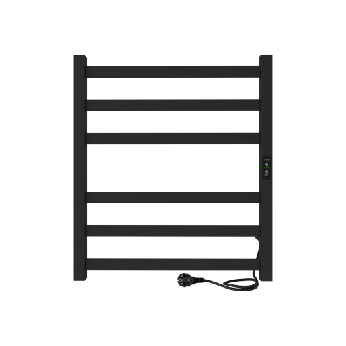 Полотенцесушитель Indigo Oktava Slim 3 LСLOKS3E60-50BRRt 53х60 электрический черный муар - фото 2