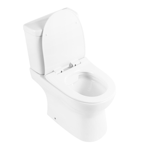 Чаша унитаза напольная BelBagno STEAM BB130CPR цвет белый без бачка без сиденья каскадный смыв - фото 3