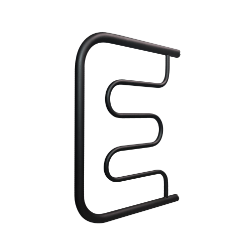 Полотенцесушитель Indigo Standart FSW60-50BR 50х63 водяной черный муар - фото 3