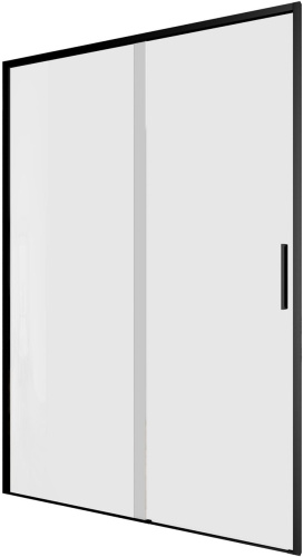 Душевая дверь Aquanet Pleasure Evo AE65-N130-BT 130х190 стекло прозрачное профиль черный - фото 3