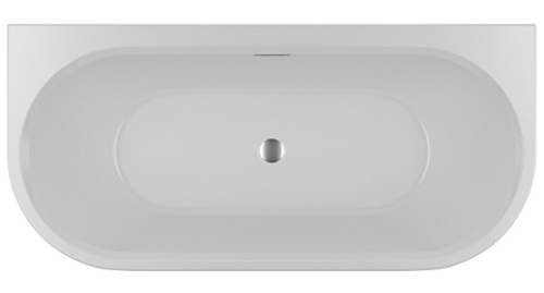 Ванна акриловая Riho DESIRE Back2Wall B089001005 180х84 пристенная асимметричная с ножками