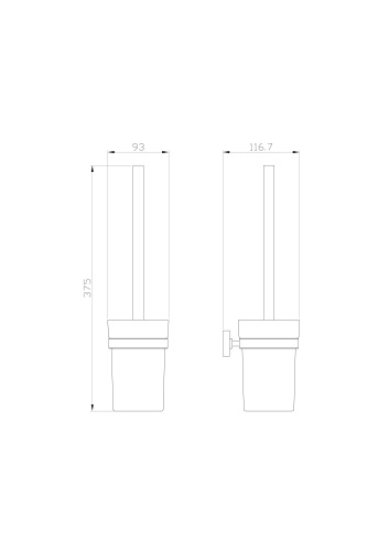 Ершик Wonzon & Woghand Flat WW-9729 - фото 2