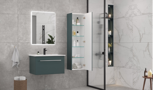 Пенал Velvex POSSE 40х30х151 pp.POS.40 верде подвесной цвет верде - фото 4